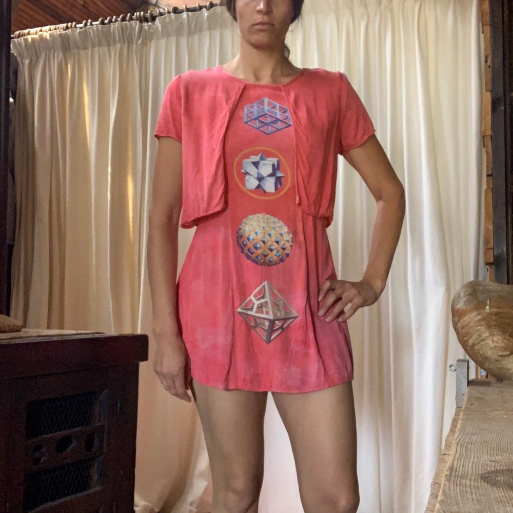 Cosmic chakra dress